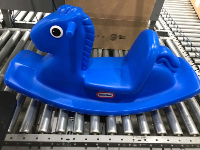 Photo 2 of Little Tikes Rocking Horse Blue, 33.00 L x 10.00 W x 17.50 H Inches