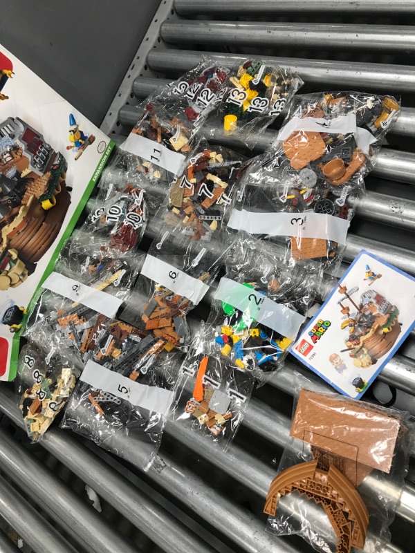 Photo 3 of *Damaged Box/See Photos* LEGO Super Mario Bowser’s Airship Expansion Set 71391 Building Kit; Collectible Build-Display-and-Play Toy for Kids, New 2021 (1,152 Pieces) Frustration-Free Packaging