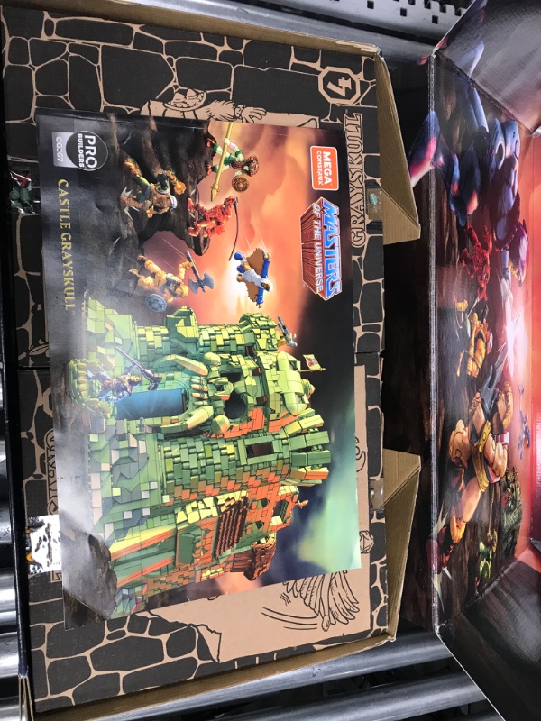 Photo 3 of *Could have missing parts/See photos* ?MEGA Masters of the Universe Castle Grayskull MOTU Construction Set, Building Toys for Boys [Amazon Exclusive]