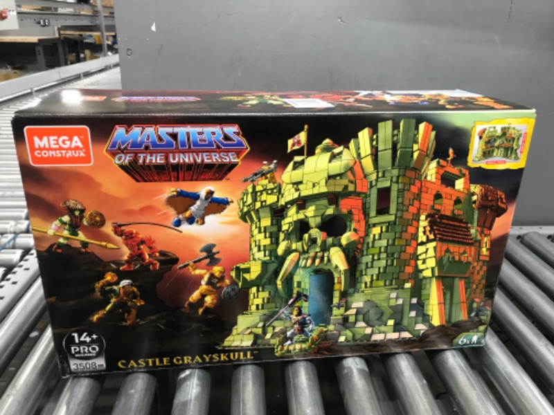 Photo 2 of *Could have missing parts/See photos* ?MEGA Masters of the Universe Castle Grayskull MOTU Construction Set, Building Toys for Boys [Amazon Exclusive]