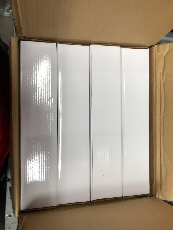 Photo 1 of AmazonCommercial LED Emergency Exit Sign, UL Certified, 4-Pack, Double Face Exit with Battery Backup"