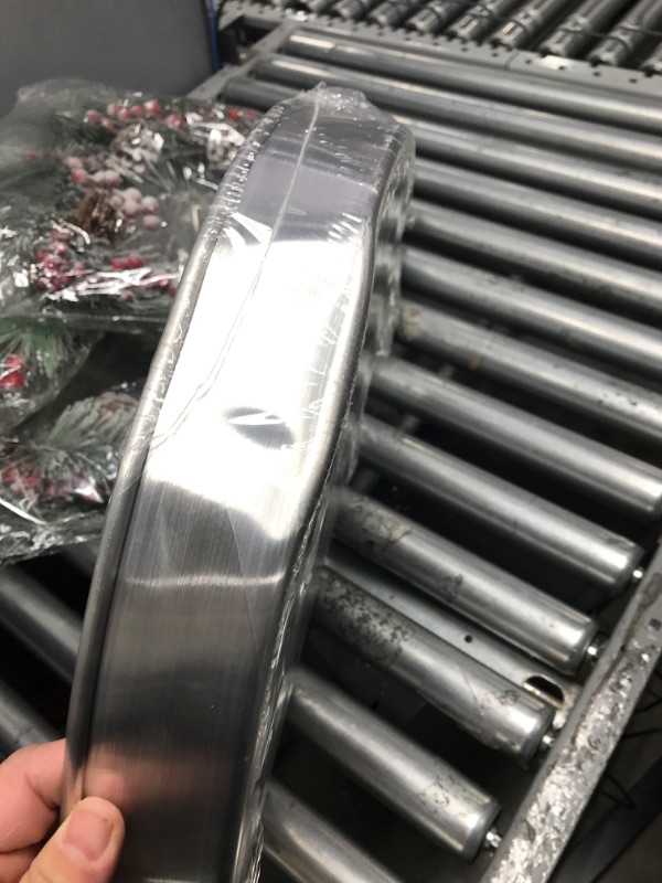 Photo 1 of *** OPEN PACKEGE*** MINOR DENT** Crown 16 inch Cake Pan, 3" Deep, Extra Sturdy, Fully Straight Sides, Even-Heating, Made in Canada
