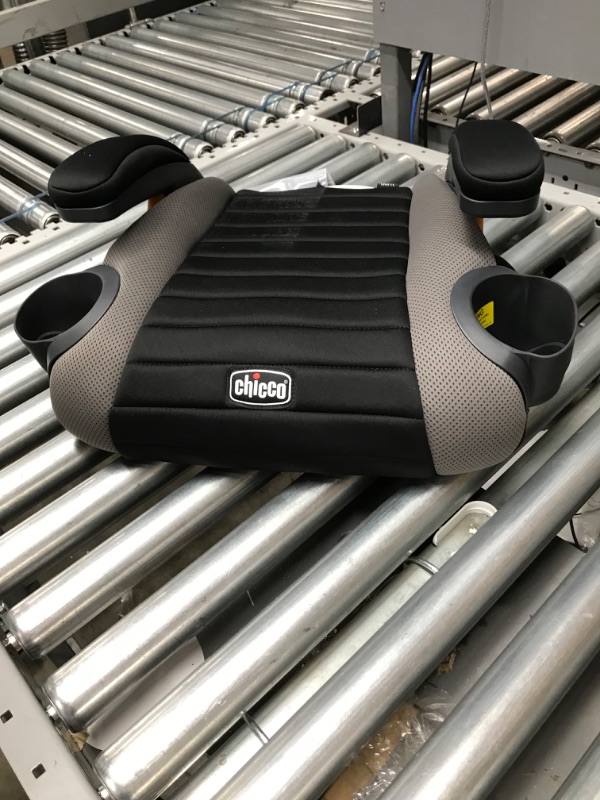 Photo 1 of Chicco GoFit Backless Booster Car Seat, Travel Booster Seat for Car, Portable Car Booster Seat for children 40-110 lbs. | Shark/Black/Grey
