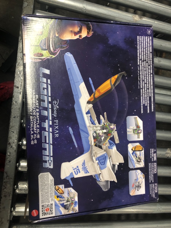 Photo 2 of Disney And Pixar Lightyear Toy Vehicle, Blast And Battle XL-15 Spaceship
