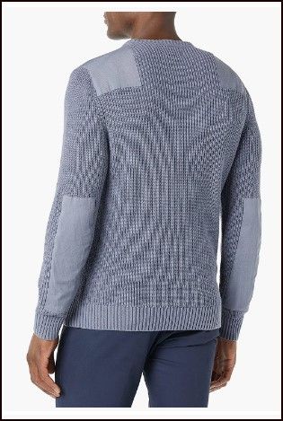 Photo 2 of Goodthreads Men's Soft Cotton Military Sweater