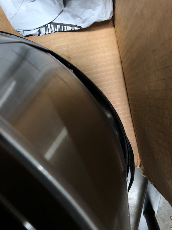 Photo 4 of *SEVERLY DAMAGED/ PARTS ONLY**- Elite Gourmet MST-900D Digital Programmable Slow Cooker, Oval Adjustable Temp, Entrees, Sauces, Stews & Dips, Dishwasher Safe Glass Lid & Crock (8.5 Quart, Stainless Steel) 8.5 Quart Stainless Steel