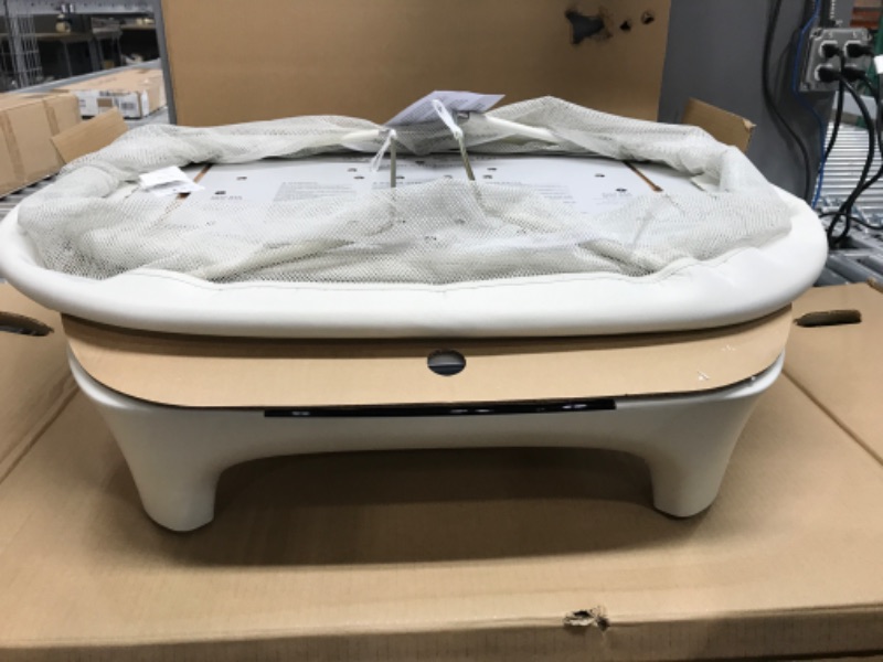 Photo 3 of 4moms MamaRoo Sleep Bassinet, Baby Bedside Bassinet, Supports Baby’s Sleep with Adjustable Features – 5 Motions, 5 Speeds, 4 Soothing Sounds and 2 Heights

MISSING PARTS!!