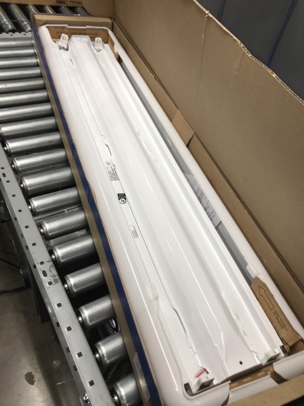 Photo 1 of Lithonia Lighting 10640RE Linear Litepuff Flush Mount Ceiling Light for Kitchen | Attic | Basement | Home