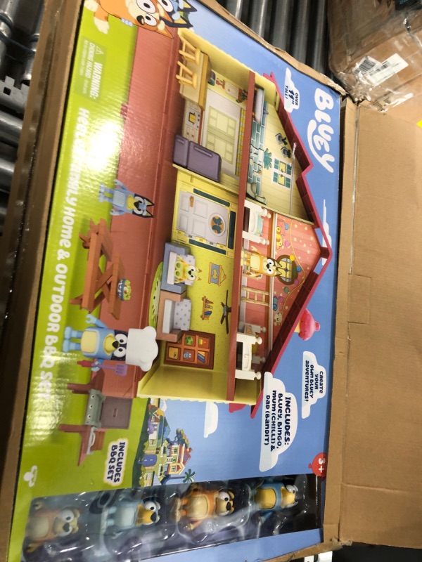 Photo 2 of Bluey Mega Bundle Home, BBQ Playset, and 4 Figures | Amazon Exclusive