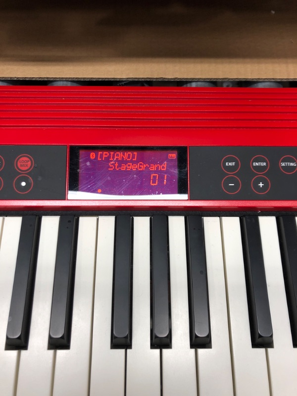 Photo 3 of Roland GO:KEYS 61-key Music Creation Piano Keyboard with Integrated Bluetooth Speakers (GO-61K)
