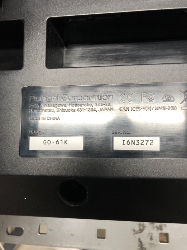 Photo 1 of Roland GO:KEYS 61-key Music Creation Piano Keyboard with Integrated Bluetooth Speakers (GO-61K)
