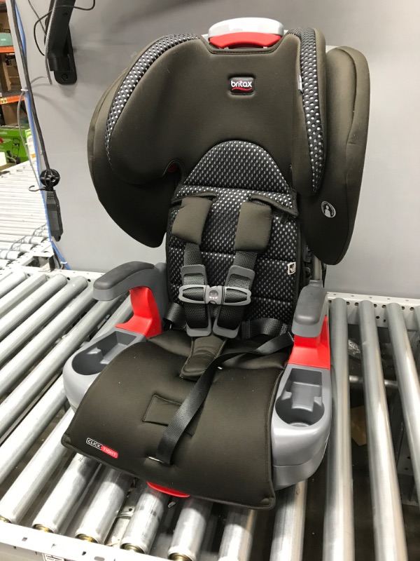 Photo 2 of Britax Grow with You ClickTight Harness-2-Booster Car Seat, Cool Flow Gray ClickTight Cool Flow Gray