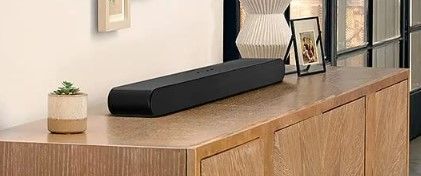 Photo 1 of ****POWERS ON, UNABLE TO TEST BLUETOOTH*****
SAMSUNG HW-S50B/ZA 3.0ch All-in-One Soundbar w/Dolby 5.1, DTS Virtual:X, Q Symphony, Built in Center Speaker, Adaptive Sound Lite, Bluetooth Multi Connection, 2022 Black
