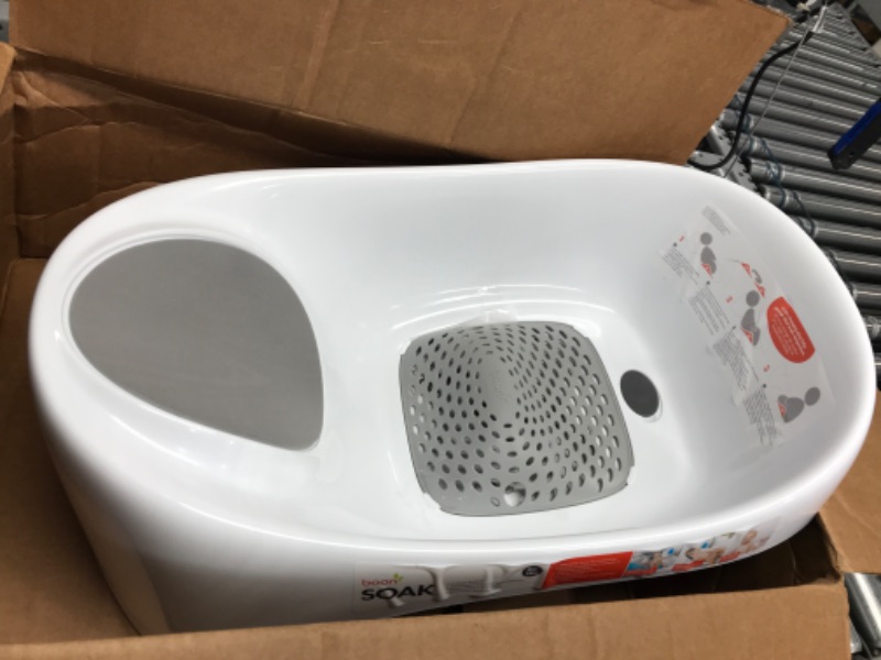 Photo 2 of Boon SOAK™ 3-Stage Bathtub - Gray White