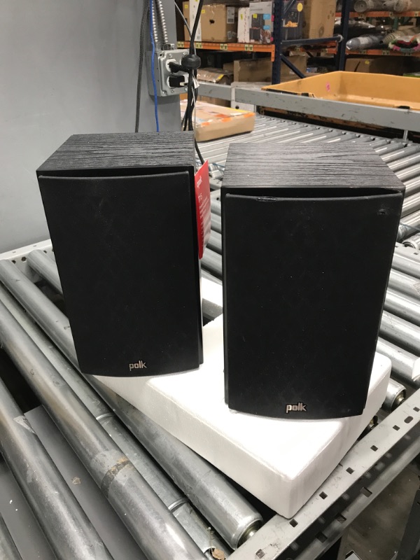 Photo 1 of Polk Audio T15 Bookshelf Speakers Pair Black