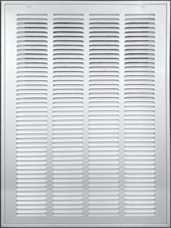 Photo 1 of *** NEW ***
Handua 16"W x 25"H [Duct Opening Size] Steel Return Air Filter Grille [Removable Door] for 1-inch Filters | Vent Cover Grill, White | Outer Dimensions: 18 5/8"W X 27 5/8"H for 16x25 Duct Opening
