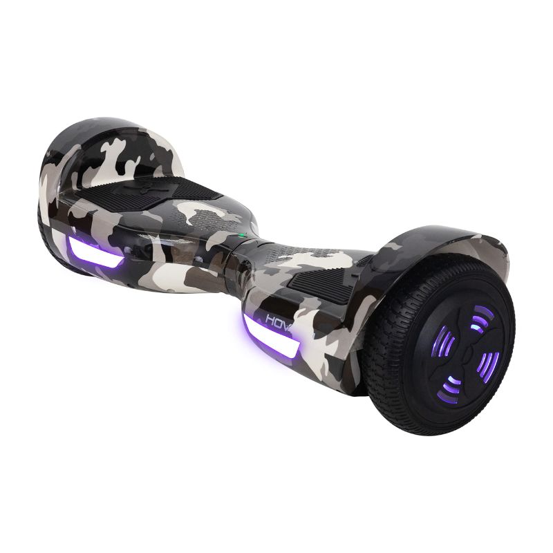 Photo 1 of *Tested-Did not power on after charge* Hover-1 Helix Electric Hoverboard | 7MPH Top Speed, 4 Mile Range, 6HR Full-Charge, Built-in Bluetooth Speaker, Rider Modes: Beginner to Expert Hoverboard Camo