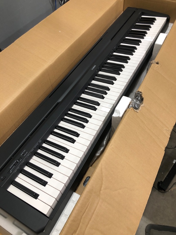 Photo 2 of Yamaha P71 88-Key Weighted Action Digital Piano with Sustain Pedal and Power Supply