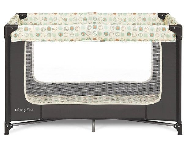 Photo 1 of Dream On Me Zodiak Portable Playard in Grey, Lightweight, Packable and Easy Setup Baby Playard, Breathable Mesh Sides and Soft Fabric - Comes with a Removable Padded Mat
