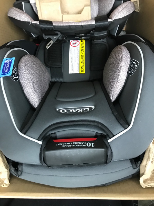 Photo 2 of Graco SlimFit 3 in 1 Car Seat -Slim & Comfy Design Saves Space in Your Back Seat, Darcie, One Size SlimFit Darcie