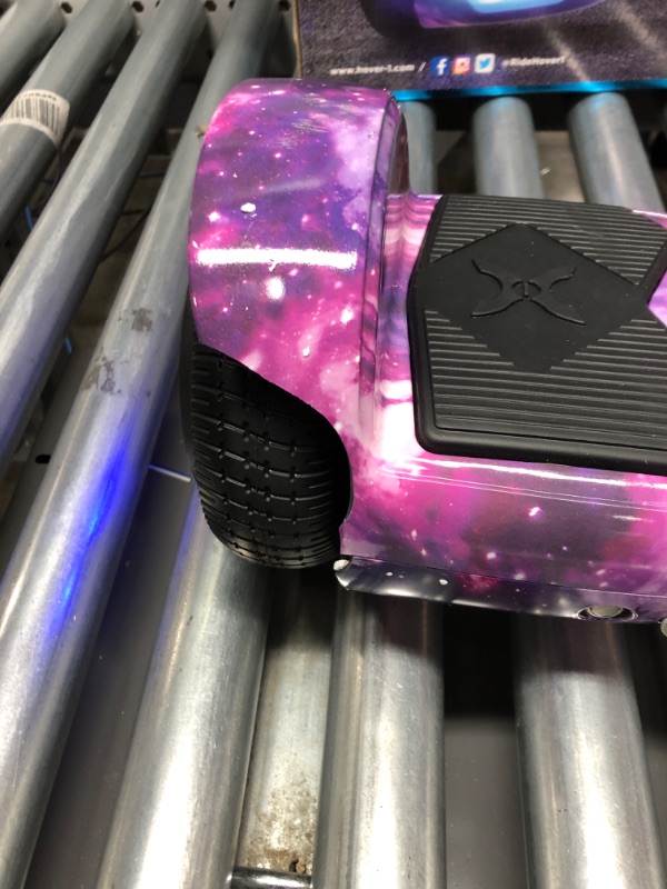 Photo 4 of Hover-1 Helix Electric Hoverboard | 7MPH Top Speed, 4 Mile Range, 6HR Full-Charge, Built-in Bluetooth Speaker, Rider Modes: Beginner to Expert
