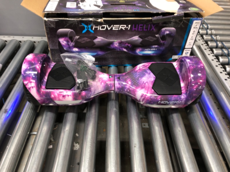 Photo 2 of Hover-1 Helix Electric Hoverboard | 7MPH Top Speed, 4 Mile Range, 6HR Full-Charge, Built-in Bluetooth Speaker, Rider Modes: Beginner to Expert
