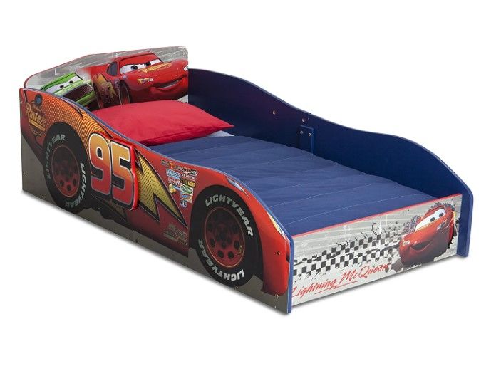 Photo 1 of *FOR PARTS ONLY**- Delta Children Wood Toddler Bed - Greenguard Gold Certified, Disney/Pixar Cars
