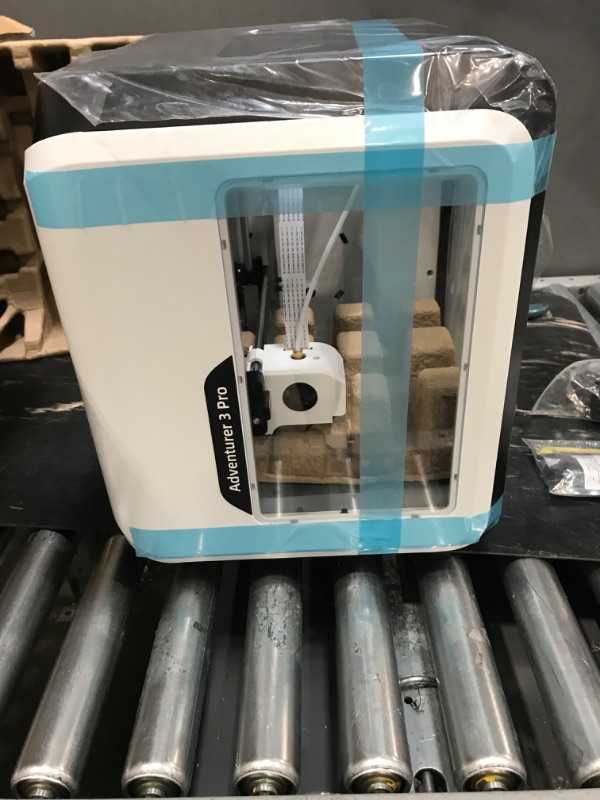 Photo 2 of FLASHFORGE 3D Printer Adventurer 3 Pro with 2 Removable Nozzle, Glass Bed and Leveling-Free, Fully Assembled, High Precision Printing with PLA/ABS/PETG/PLA-CF/PETG-CF