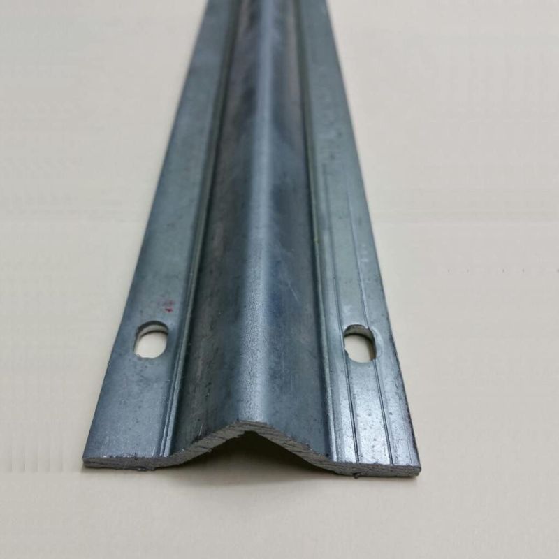 Photo 1 of 18ft Section Galvanized Inverted V Track Italy V- Track for Sliding Slide Gate

