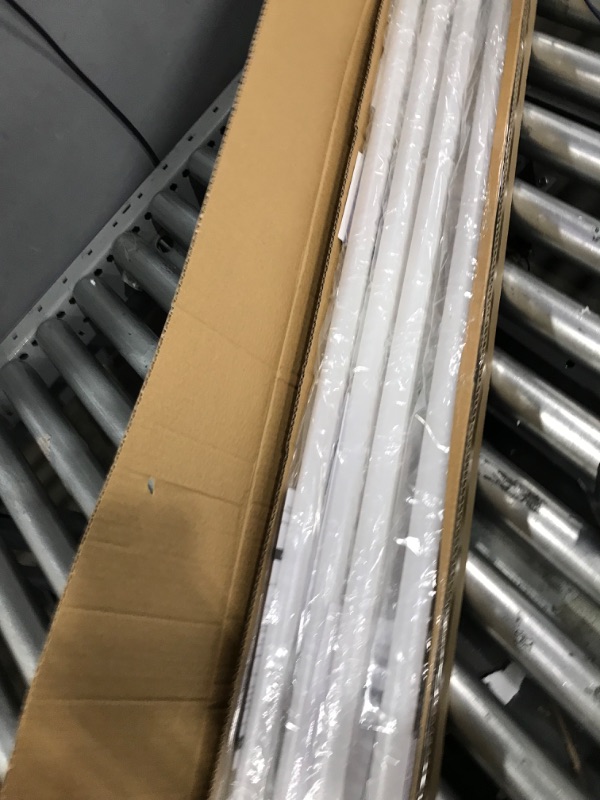 Photo 1 of 4 Pack 4FT Linkable LED Shop Light, Utility Shop Light Fixture, 4400lm, 42W [250W Equivalent], 5000K Daylight White Shop Lights for Garage,Hanging or Surface Mount, W/ Power Cord, ETL
