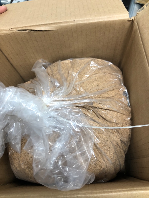 Photo 1 of AgraGrit Walnut Shell Media 18-40 Grit - Medium, Crushed Walnut Shells for Blasting, Polishing, Deburring, Anti-Skid and Fillers, 10 lbs (1840-0010-AG) 10lb, 18-40 Grit