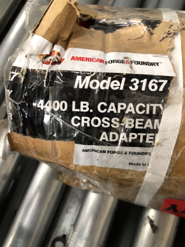 Photo 3 of **** NEW **** ***BOX HAS SHIPPING DAMAGE ***
AFF 4,400 lb Crossbeam Adapter, 3167