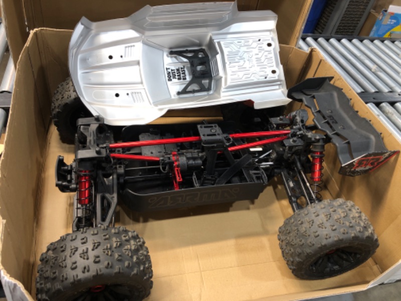 Photo 3 of **PARTS ONLY**
 ARRMA RC Truck 1/5 KRATON 4X4 8S BLX Brushless Speed Monster Truck RTR, Orange, ARA110002T2