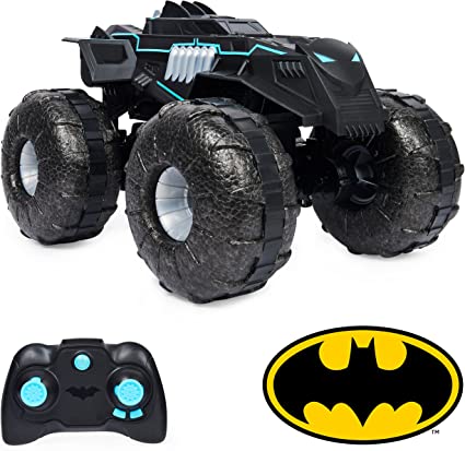 Photo 1 of DC Comics Batman, All-Terrain Batmobile Remote Control Vehicle, Water-Resistant Batman Toys for Boys Aged 4 and Up
