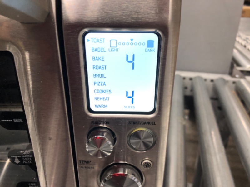 Photo 9 of ***TESTED POWERS ON*** Breville Smart Oven Air Fryer Toaster Oven, Brushed Stainless Steel, BOV860BSS