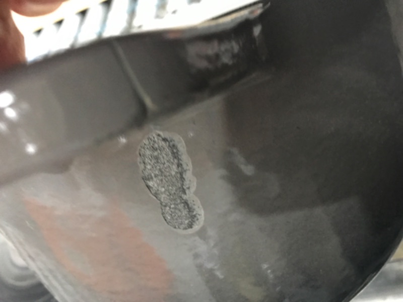 Photo 4 of ***Minor cosmetic damage/see photos***Le Creuset Signature Cast Iron 8-Quart Oyster Oval Dutch Oven