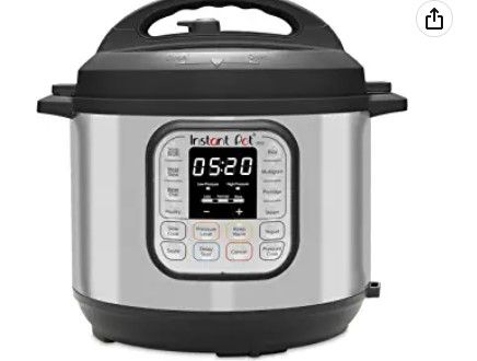 Photo 1 of *MAJOR DAMAGE/PARTS ONLY*Instant Pot Duo 7-in-1 Electric Pressure Cooker, Slow Cooker, Rice Cooker, Steamer, Sauté, Yogurt Maker, Warmer & Sterilizer, Includes App With Over 800 Recipes, Stainless Steel, 6 Quart
