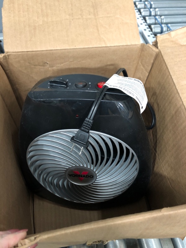 Photo 2 of *NON-FUNCTIONING* Vornado 1,500 Watt Portable Electric Fan Compact Heater with Adjustable Thermostat