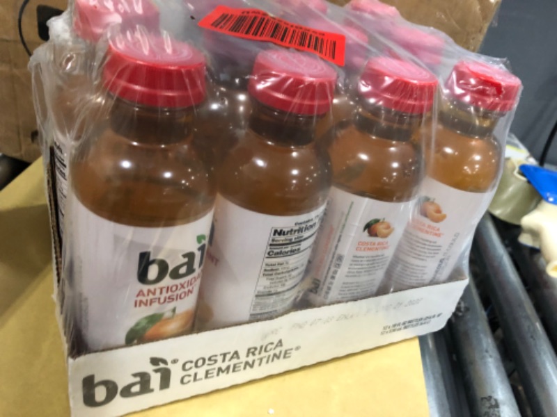 Photo 2 of ****expiration date: 12/21/22****
Bai - Antioxidant Infusion Beverage Costa Rica Clementine - 12 Bottle(s)