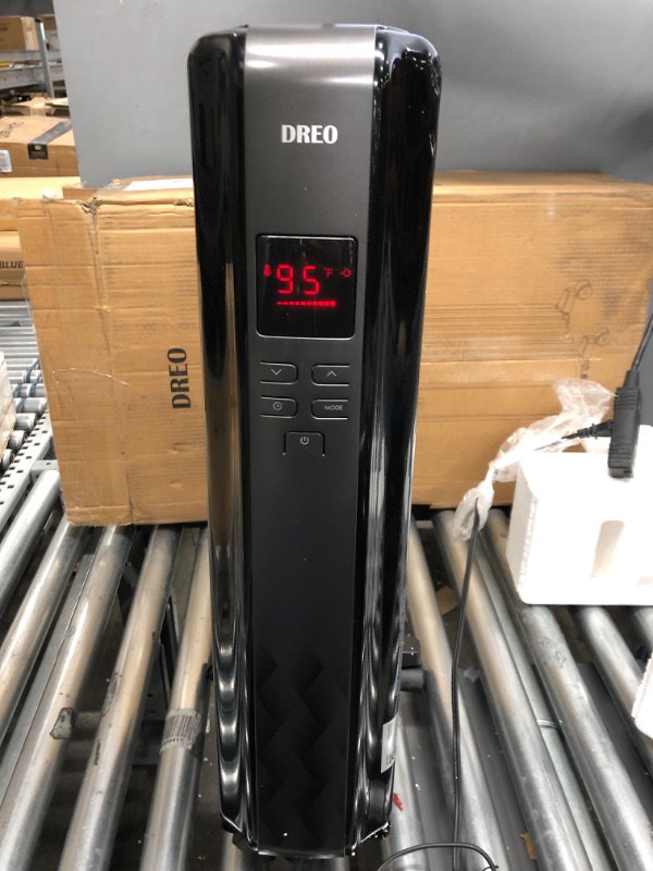 Photo 2 of Dreo Radiator Heater, Upgrade 1500W Electric Portable Space Oil Filled Heater with Remote Control, 4 Modes, Overheat & Tip-Over Protection, 24h Timer, Digital Thermostat, Quiet, Indoor