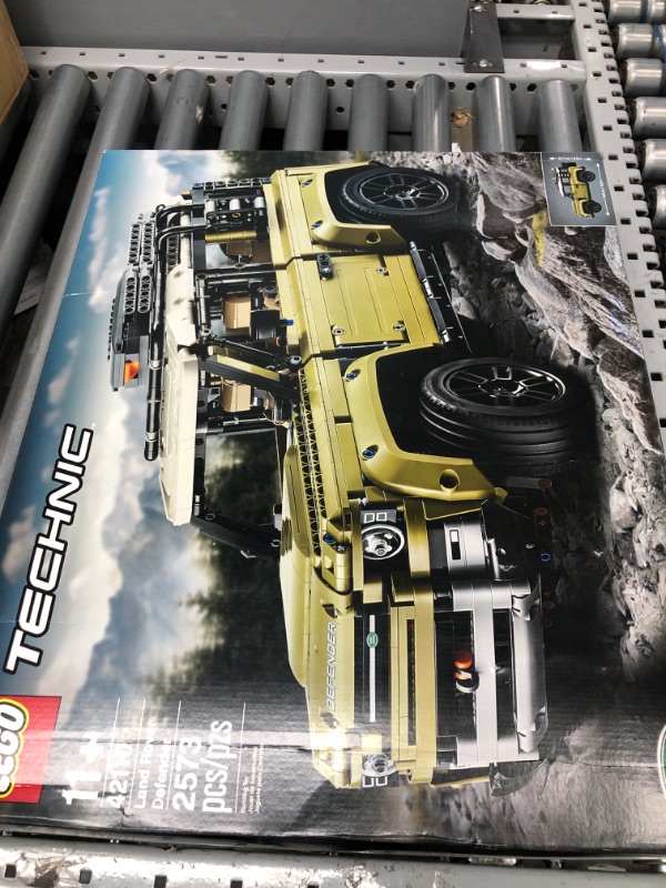 Photo 2 of ***MISSING COMPONENTS*** LEGO Technic Land Rover Defender 42110 Building Kit (2573 Pieces) Frustration-Free Packaging