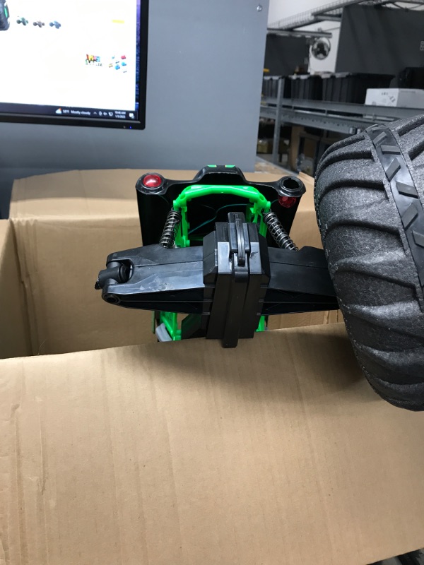 Photo 1 of *** PARTS ONLY*** Monster Jam, Official Mega Grave Digger All-Terrain Remote Control Monster Truck with Lights, 1: 6 Scale, Kids Toys for Boys