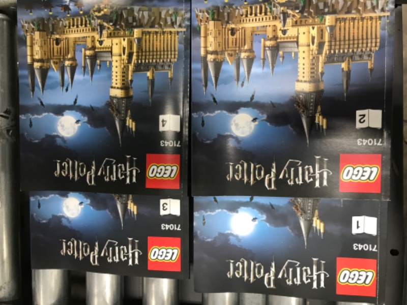 Photo 9 of ***BAG 15 MISSING**MINOR DENTS IN BOX***
LEGO Harry Potter Hogwarts Castle Advanced Building Set Model with Harry Potter Minifigures 71043