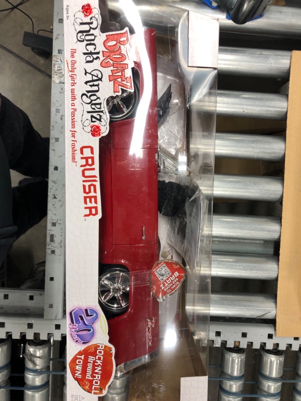 Photo 1 of Bratz® Rock Angelz™ 20 Yearz Special Edition Cruiser Car – Convertible Vehicle with Working Doors and Trunk, Lights, Seat Belts and Steering Wheel. Car fits 2 Fashion Dolls