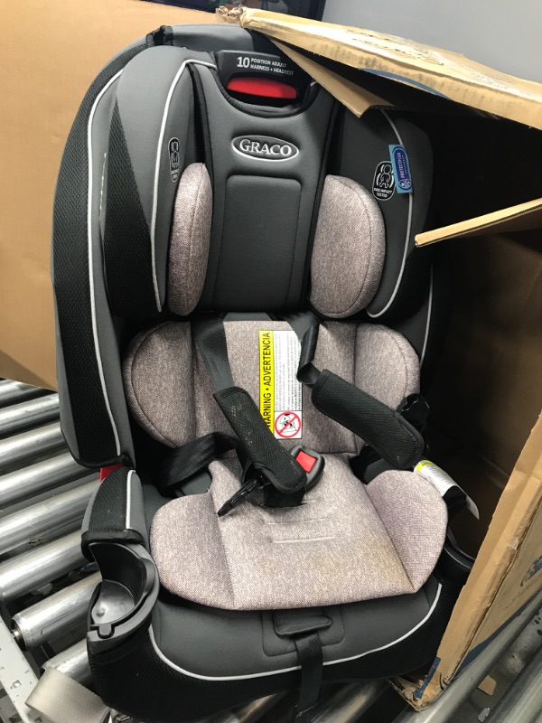 Photo 3 of Graco SlimFit 3 in 1 Car Seat -Slim & Comfy Design Saves Space in Your Back Seat, Darcie, One Size SlimFit Darcie