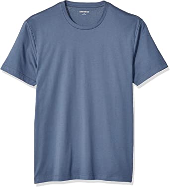Photo 1 of 2 of- Goodthreads Men's Slim-Fit Short-Sleeve Cotton Crewneck T-Shirt Large Tall Denim No Pocket