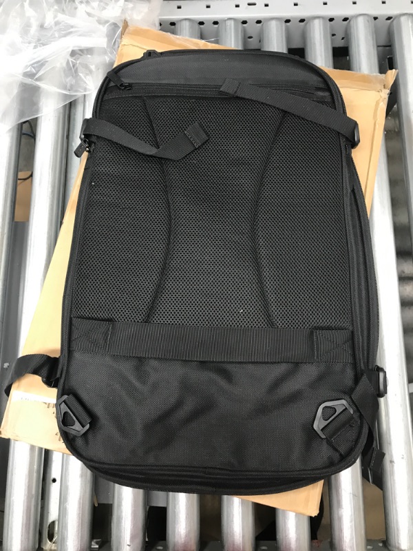 Photo 3 of Amazon Basics Carry-On Travel Backpack - Black Black Backpack