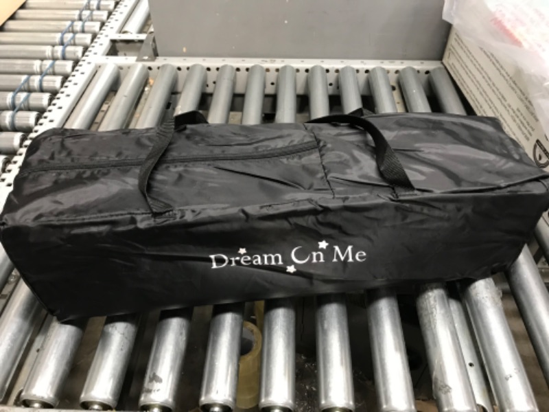 Photo 2 of Dream On Me Nest Portable Play Yard With Carry Bag And Shoulder Strap, Black