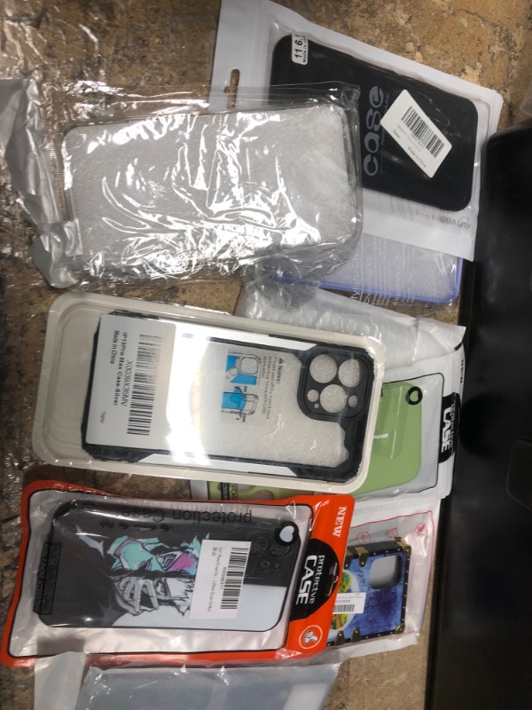 Photo 1 of MIXED BUNDLE OF 10 CELL PHONE CASES**MIXED TYPES**