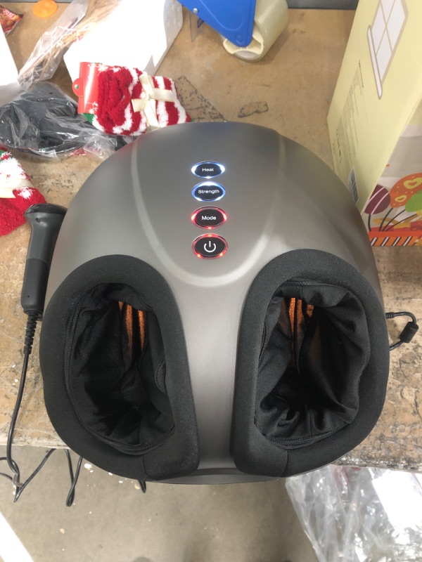 Photo 2 of Breo Shiatsu Foot Massager Machine with Soothing Heat for Plantar Fasciitis 